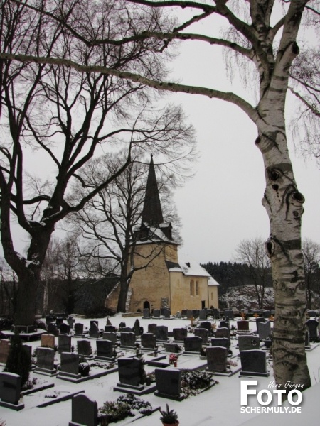 Berger Kirche im Winter 2010